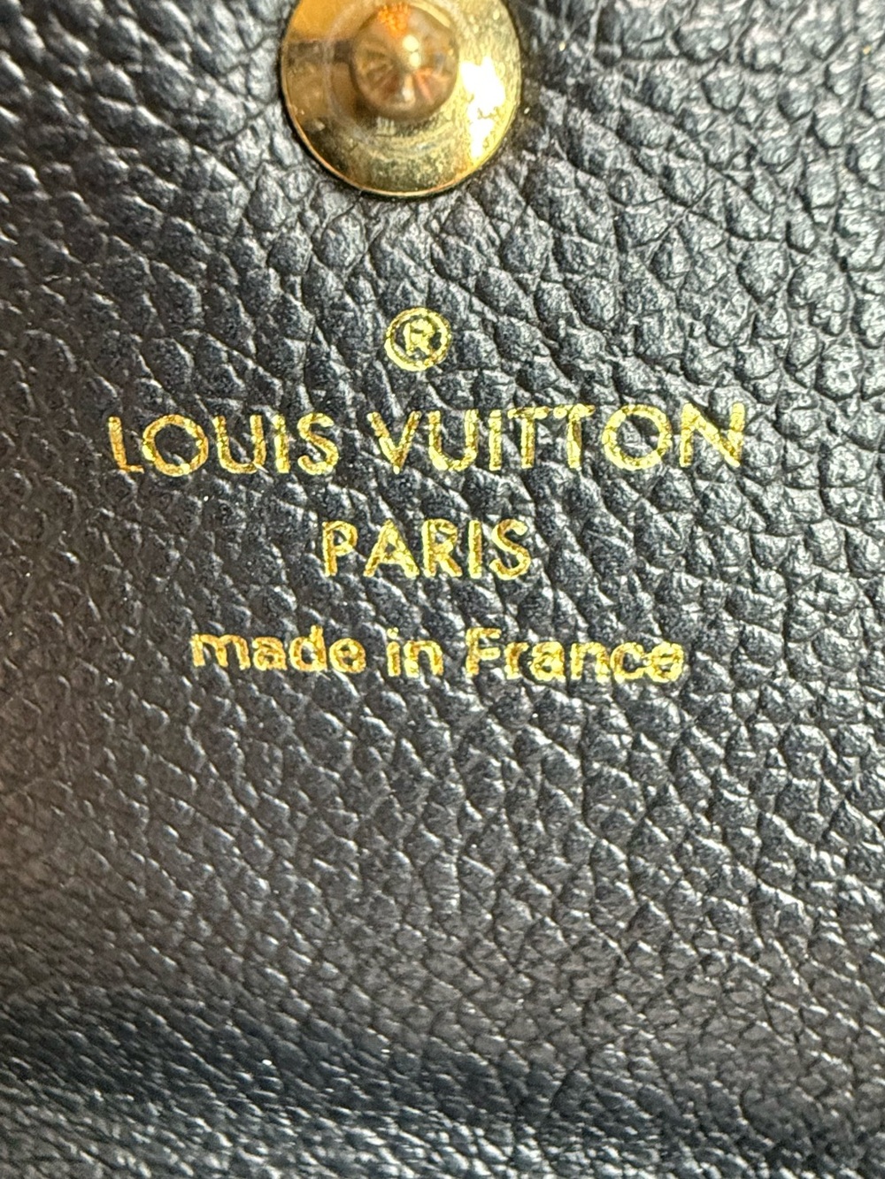 Louis Vuitton Black Monogram Empreinte Key Pouch / Card Holder - Picture 8 of 14